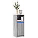 Credenza con LED Grigio Sonoma 38x34x100cm in Legno Multistrato - Foto miniatura 7