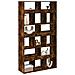 Libreria Rovere Fumo 100x33x187,5 Cm In Truciolato - Foto miniatura 3
