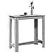 Tavolo Da Bar Grigio Sonoma 102x50x103,5cm In Legno Multistrato - Foto miniatura 1