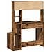 Scrivania Mensole Legno Vecchio 100x45x140 cm Legno Multistrato - Foto miniatura 6