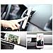 Supporto Auto Universale Magnetico Da Bocchetta Auto Orientabile Car Air Vent Silver Per Smartphone - Foto miniatura 5