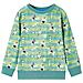 Felpa da Bambino Verde Chiaro Mélange 116 - Foto miniatura 1