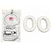 Cuscinetti Auricolari Di Ricambio Per Cuffie Sony Wh-ch720n - Bianchi - Foto miniatura 5