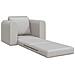 Divano Letto 2-in-1 Grigio Nuvola 98x71x83 cm Tessuto - Foto miniatura 4