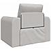 Divano Letto 2-in-1 Grigio Nuvola 98x71x83 cm Tessuto - Foto miniatura 7