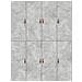 Struttura Letto con Contenitore  Grigio Cemento 150x200 cm - Foto miniatura 9