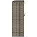 Armadio da Stoccaggio  Grigio 100x36x102 cm Rattan - Foto miniatura 6