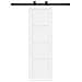 "Porta Scorrevole  con Set di Ferramenta ""ORKDAL"" in Legno Massello di Pino Bianco, Porta Interna 'ORKDAL'in Bianco 61x198,5x4 cm in Legno Massello di Pino" - Foto miniatura 4
