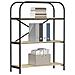 Libreria rovere sonoma 80 x 30 x 109 cm Legno multistrato - Foto miniatura 3