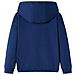 Felpa con Cappuccio da Bambina Blu Marino 128 - Foto miniatura 2