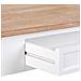 Tavolo In Legno Bianco 150x80x78h - Foto miniatura 7