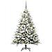 Albero di Natale Artificiale Pre-illuminato con Set di Palline - Foto miniatura 3
