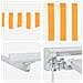 Cornice per Tenda Manuale con LED Giallo e Bianco 3,5 x 2,5 m - Foto miniatura 7