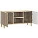 Mobile TV 102 x 34,5 x 50 cm Rovere Sonoma Legno ingegnerizzato - Foto miniatura 2