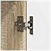 Mobile TV 102 x 34,5 x 50 cm Rovere Sonoma Legno ingegnerizzato - Foto miniatura 7