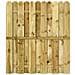 Cancello da giardino 100 x 125 cm Legno Massello di Pino Verde - Foto miniatura 3