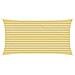 Telo Ombra Giallo e Bianco 2,5 x 4,5 m HDPE - Foto miniatura 1
