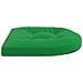Cuscini per Sedia in 4 Pezzi 4 pz 100% Poliestere Verde - Foto miniatura 3