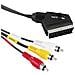 ICOC SCART-3RGB - Cavo Audio video Scart RCA 2 Mt IN / Out - Foto miniatura 2
