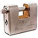 Lucchetto corazzato Fai 4016 larghezza mm 91 in ottone antiscasso - Foto miniatura 3