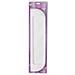 Mensola in ABS con doppio fissaggio arredo bagno bianco 50cm - Foto miniatura 6