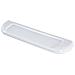 Mensola in ABS con doppio fissaggio arredo bagno bianco 50cm - Foto miniatura 2