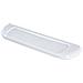 Mensola in ABS con doppio fissaggio arredo bagno bianco 50cm - Foto miniatura 1