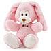 Peluche Coniglio Cremino Rosa 26cm 18128 - Foto miniatura 2