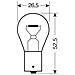 Lampa 12v Ultra Life - P21w - 21w - Ba15s - 2 Pz - Blister - Foto miniatura 2