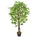 Albero Di Acero Artificiale Con Vaso Verde 120 Cm - Foto miniatura 1