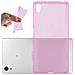 Custodia Compatibile Con Sony Xperia Z5 In Rosa Transparente - Coperchio Protettivo In Silicone Tpu Flessibile - Foto miniatura 4