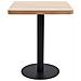 Tavolo Da Bistrot Marrone Chiaro 60x60 Cm In Mdf - Foto miniatura 2
