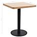 Tavolo Da Bistrot Marrone Chiaro 60x60 Cm In Mdf - Foto miniatura 6