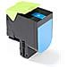 Toner Ciano 3000 Pagine Sostituisce Lexmark 70c0h20, 700h2, 70c2hc0, 702hc, 70c2hce, 702hce Toner Per Lexmark Cs310n, Cs310dn, Cs410n, Cs410dn, Cs410dtn, Cs510de, Cs510dte - Foto miniatura 1
