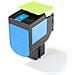 Toner Ciano 3000 Pagine Sostituisce Lexmark 70c0h20, 700h2, 70c2hc0, 702hc, 70c2hce, 702hce Toner Per Lexmark Cs310n, Cs310dn, Cs410n, Cs410dn, Cs410dtn, Cs510de, Cs510dte - Foto miniatura 3