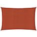 Vela Parasole 160 G / m? Terracotta 6x7 M In Hdpe - Foto miniatura 1