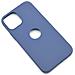 Custodia Tpu Silicone Cover Soft-case Per Apple Iphone 12 - 12 Pro Blu - Foto miniatura 1