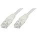 10m Cat5e RJ-45, Cat5e, U / UTP (UTP), RJ-45, RJ-45, Maschio / maschio, Bianco - Foto miniatura 1