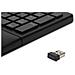 Tastiera Wireless K75401WW  (Layout Inglese US) Colore Nero - Foto miniatura 9