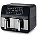 Friggitrice Air Fryer Dual Capacità 8 Litri 1700 Watt Colore Nero / Argento - Foto miniatura 5