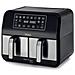 Friggitrice Air Fryer Dual Capacità 8 Litri 1700 Watt Colore Nero / Argento - Foto miniatura 4