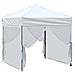 Tenda Per Feste Pieghevole Con Pareti Laterali Bianco 2x2 M - Foto miniatura 3