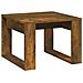 Tavolino Rovere Fumo 50x50x35 Cm In Legno Multistrato - Foto miniatura 2