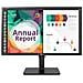 Monitor 32" LED IPS 32BN67UP-B 3840 x 2160 Ultra HD 4K Tempo di Risposta 5 ms - Foto miniatura 1