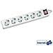 16463v Prolunghe E Multiple 3 M 6 Presa (e) Ac Bianco - Foto miniatura 1