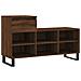 Scarpiera Rovere Marrone 102x36x60 Cm In Legno Multistrato - Foto miniatura 1