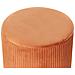 Set Di 2 Pouf Contenitore Miramar Velluto Arancione - Foto miniatura 7