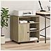 Supporto Per Stampante Con Ruote Rovere Sonoma 60x50x67 Cm - Foto miniatura 3