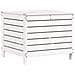 Set Salotto Da Giardino 5 Pz Bianco In Legno Massello Di Pino - Foto miniatura 6