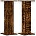 Supporti Altoparlanti 2 Pz Rovere 30x30x80 Cm Legno Multistrato - Foto miniatura 2